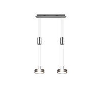 LED-HÄNGELEUCHTE 55/14/150 cm    - Nickelfarben, Basics, Metall (55/14/150cm) - Trio Leuchten