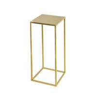 BLUMENSTÄNDER in Metall  - Goldfarben, Basics, Metall (19/47/19cm)