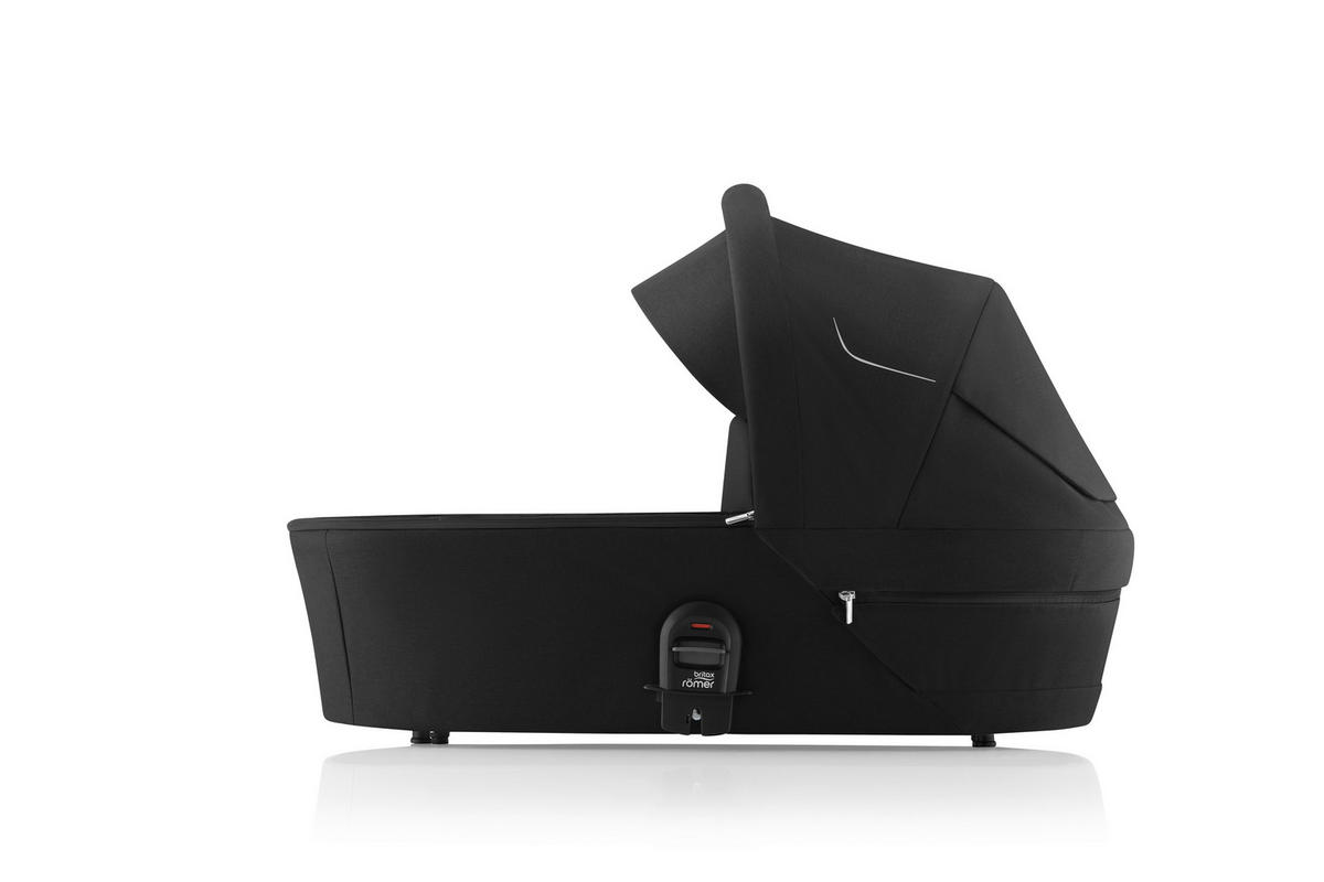 LIEGEWANNE Smile 5Z  - Schwarz, Basics, Textil/Metall (43/20/85,5cm) - Britax Römer