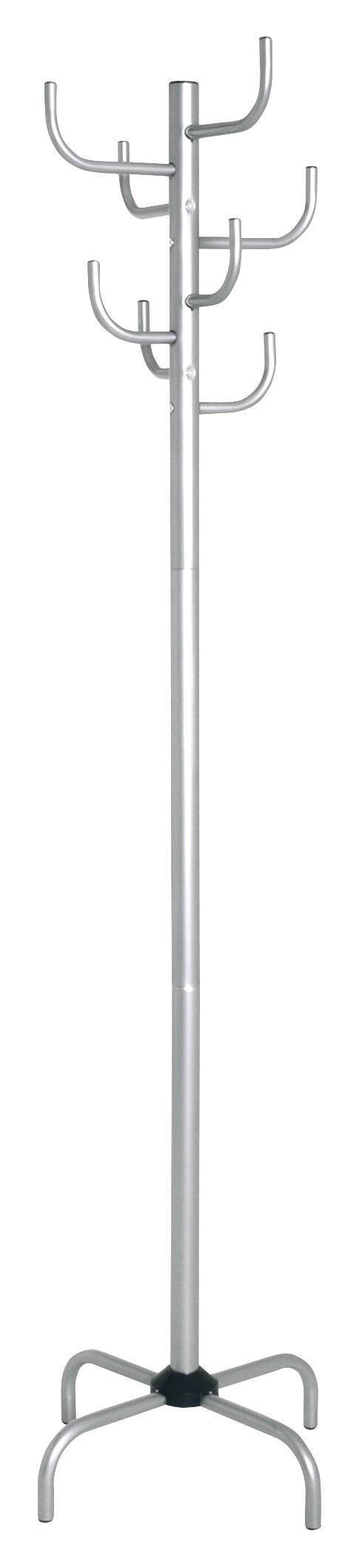 KLEIDERSTÄNDER in Alufarben 37/180/37 cm   - Alufarben, Basics, Metall (37/180/37cm) - Boxxx