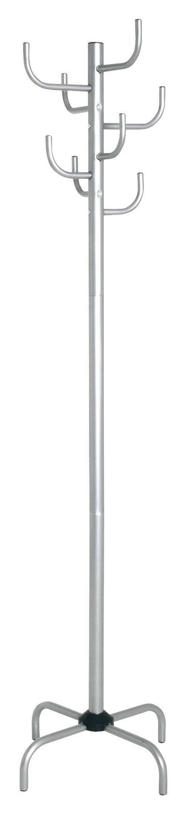 KLEIDERSTÄNDER in Alufarben 37/180/37 cm   - Alufarben, Basics, Metall (37/180/37cm) - Boxxx