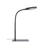STOLNÍ LED LAMPA, dotykový stmívač, 37,5/15/43,5 cm - černá, Basics, kov/plast (37,5/15/43,5cm) - Novel