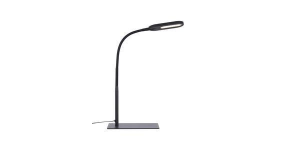 LED-TISCHLEUCHTE 37,5/15/43,5 cm - Schwarz, Basics, Kunststoff/Metall (37,5/15/43,5cm) - Novel