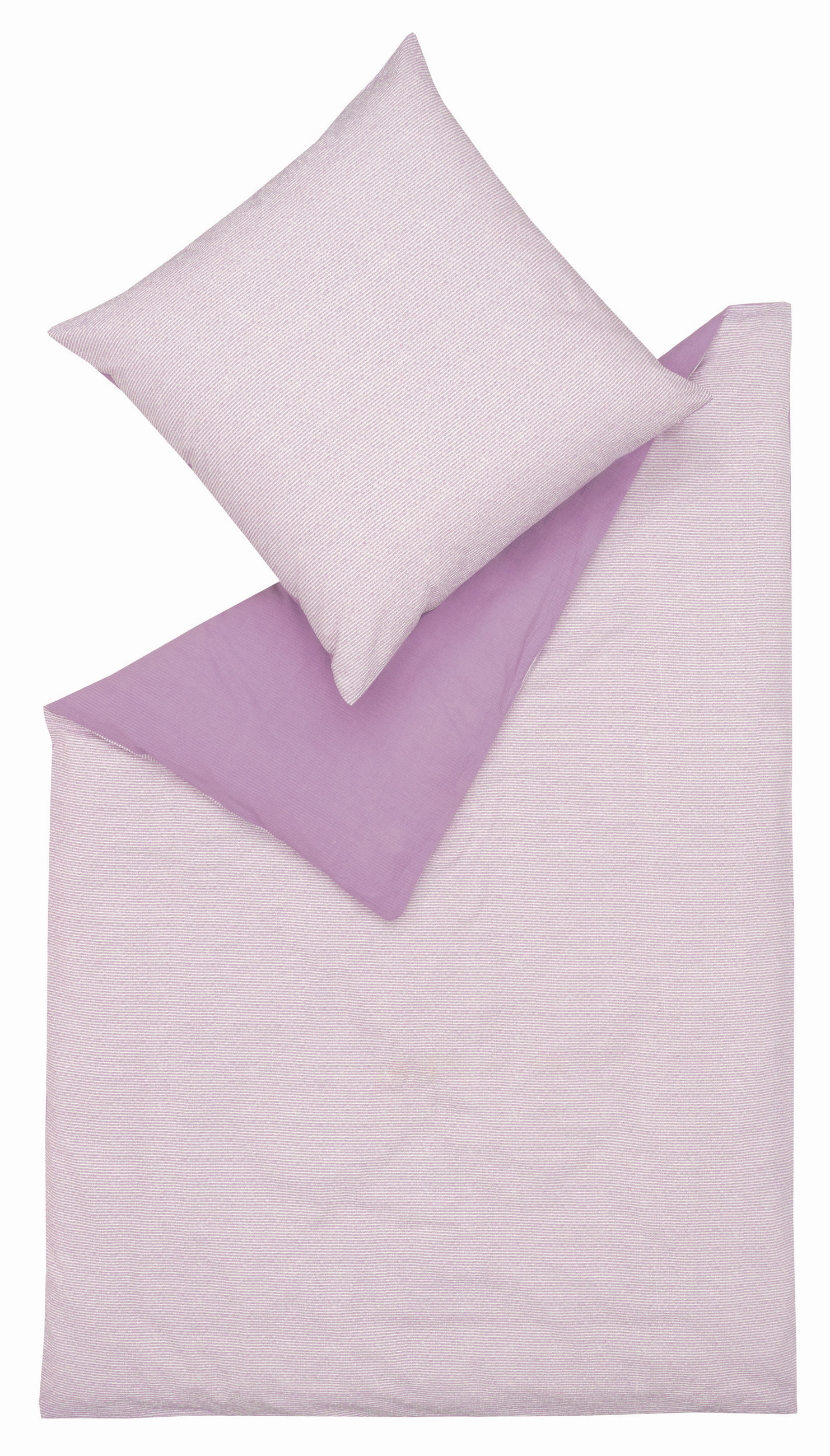 WENDEBETTWÄSCHE E-Caja Seersucker 135/200 cm  - Lila/Flieder, Basics, Textil (135/200cm) - Esprit