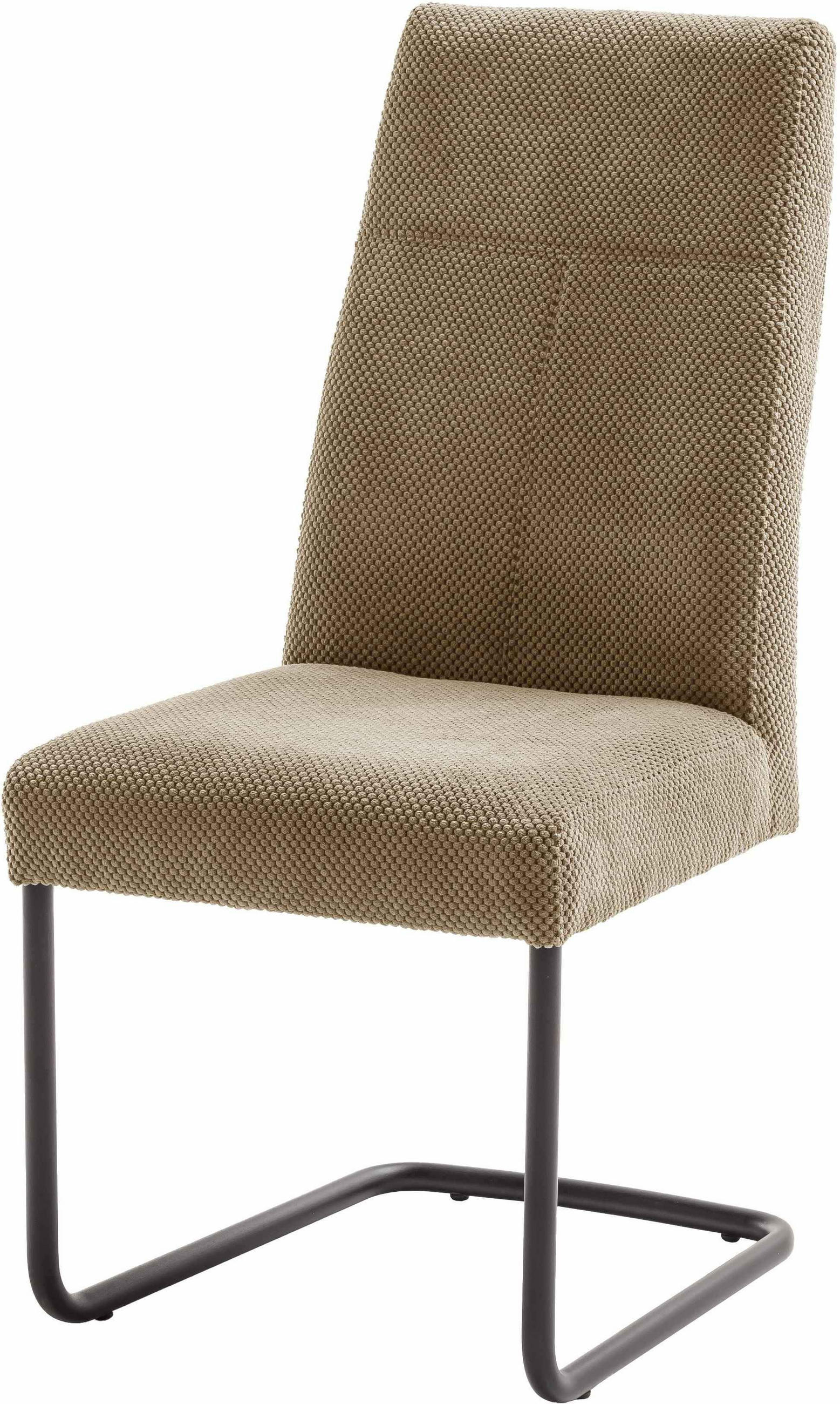 SCHWINGSTUHL  in Cord  - Rostfarben/Schwarz, MODERN, Textil/Metall (50/102/63cm) - Carryhome