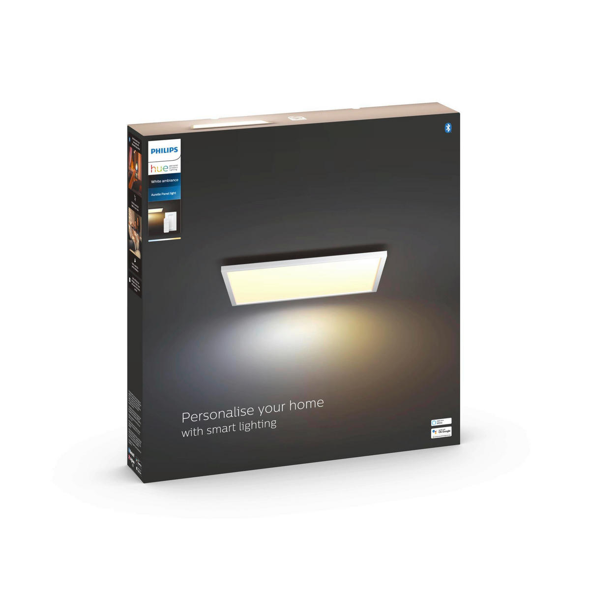 LED-DECKENLEUCHTE  30/30/4,6 cm   - Weiß, Design, Kunststoff/Metall (30/30/4,6cm) - Philips HUE