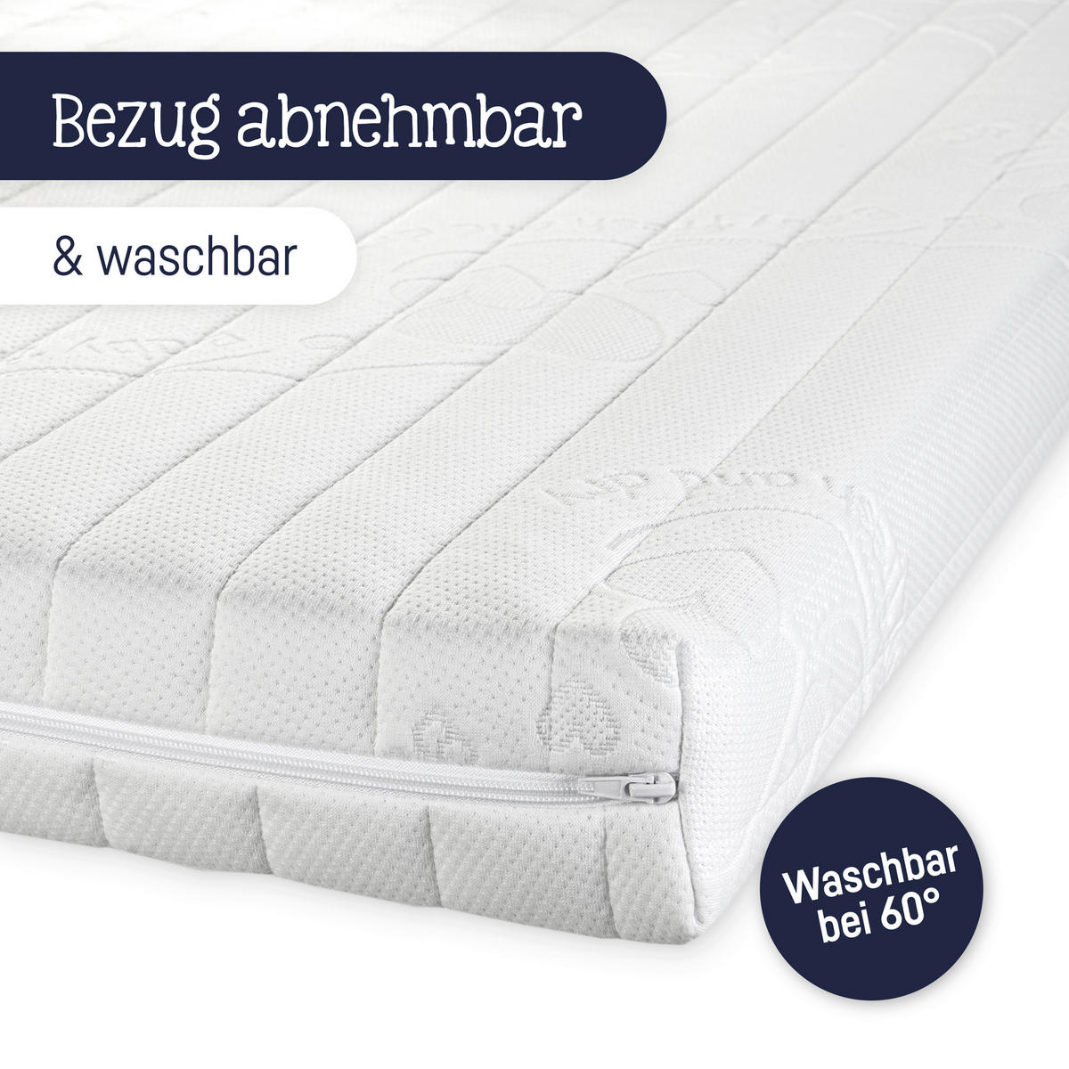KINDERMATRATZE Höhe ca. 10 cm  - Basics (70/10/140cm) - Zöllner