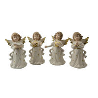 OKRASNI ANGEL - bela, Trendi, keramika (10,8/15,9/6,8cm) - X-Mas