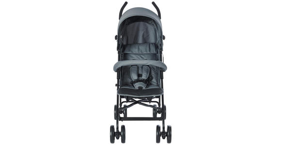 BUGGY Madrid  - Dunkelgrau/Schwarz, Basics, Kunststoff/Textil (79/51/105cm) - My Baby Lou