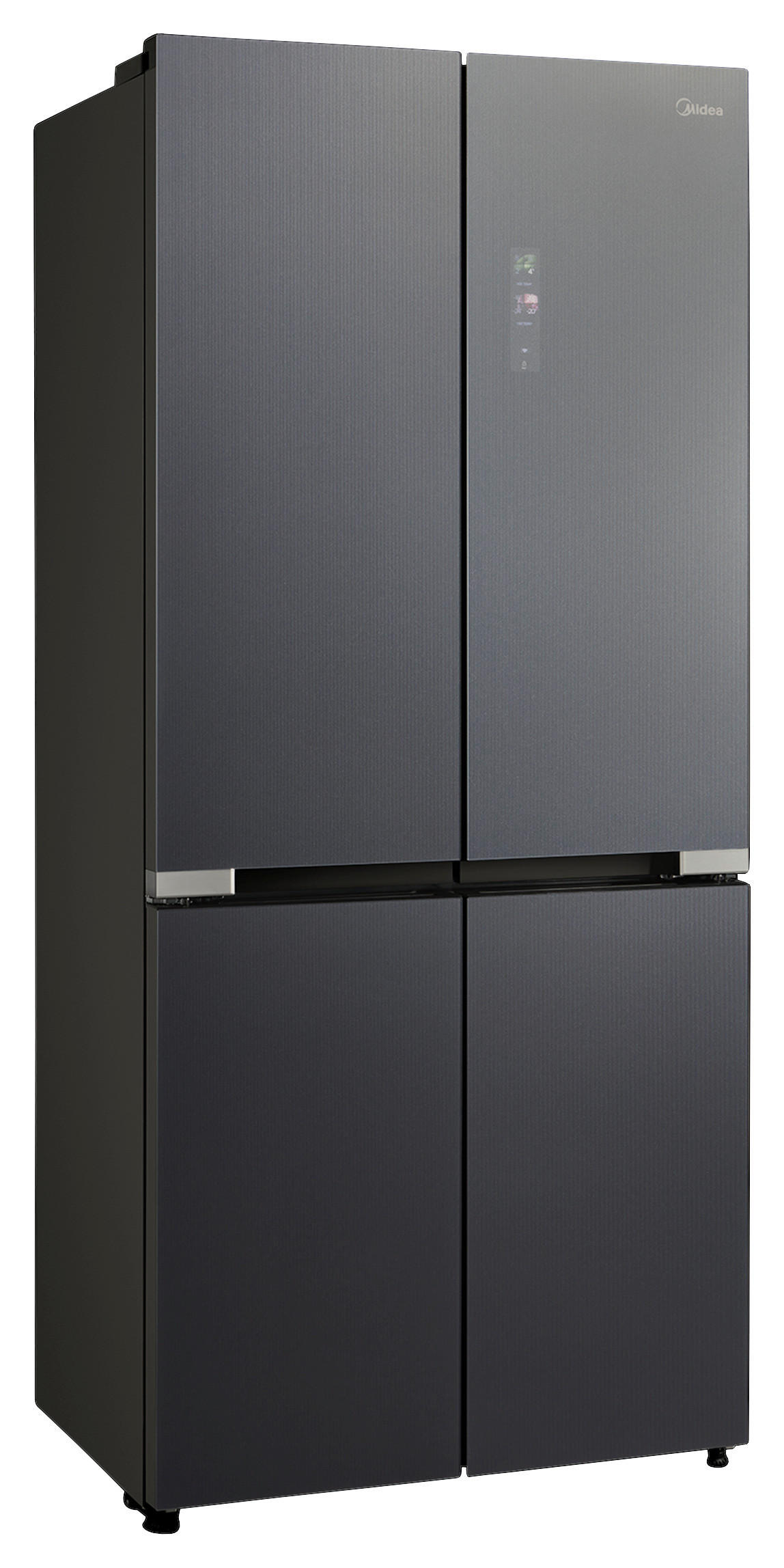 MULTI-DOOR MDRM706BIE70  - Schwarz, Basics, Glas/Metall (83,3/191/60cm) - Midea