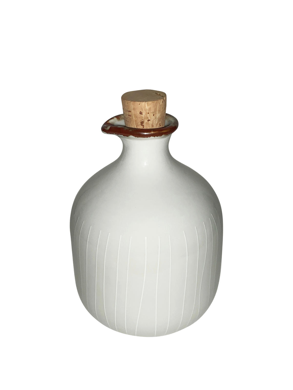 ESSIGFLASCHE - Beige, Design, Holz/Keramik (9/13cm) - Landscape