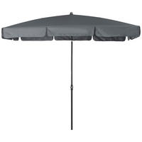 SLUNEČNÍK 120/225 cm - antracitová, Basics, kov/textil (120/225cm) - Ambia Garden