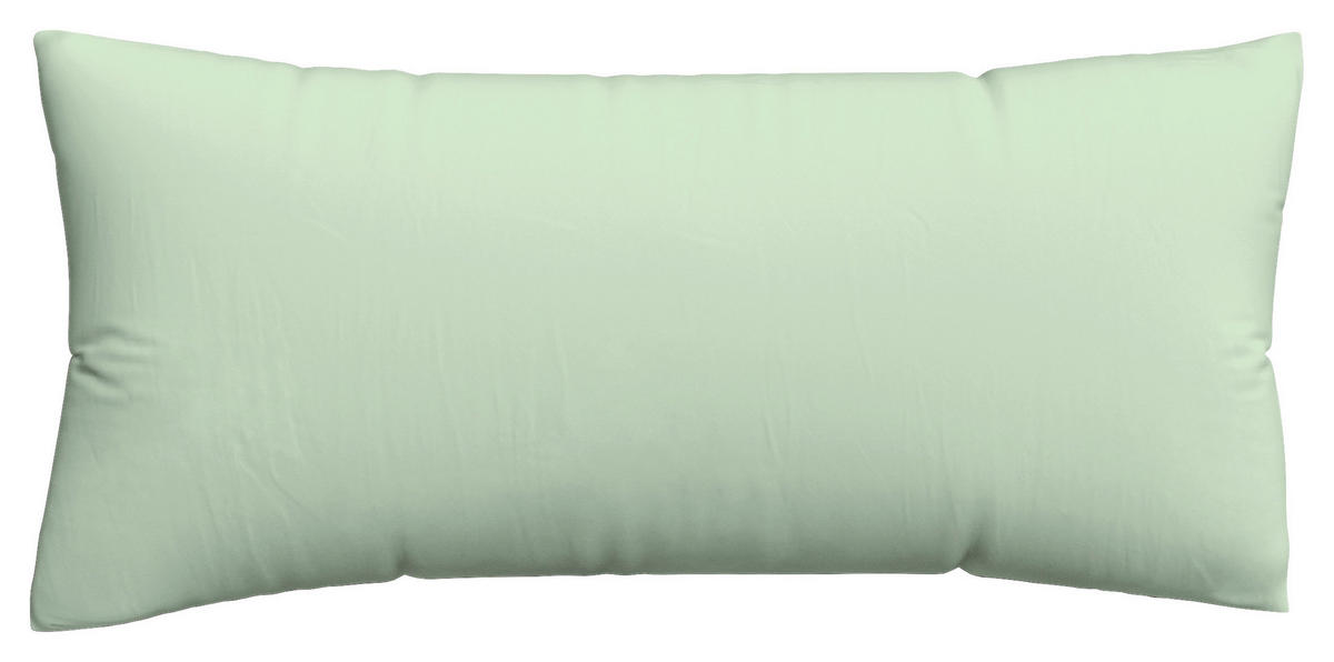 KOPFKISSENBEZUG EASY JERSEY 40/80 cm  - Hellgrün, Basics, Textil (40/80cm) - Schlafgut
