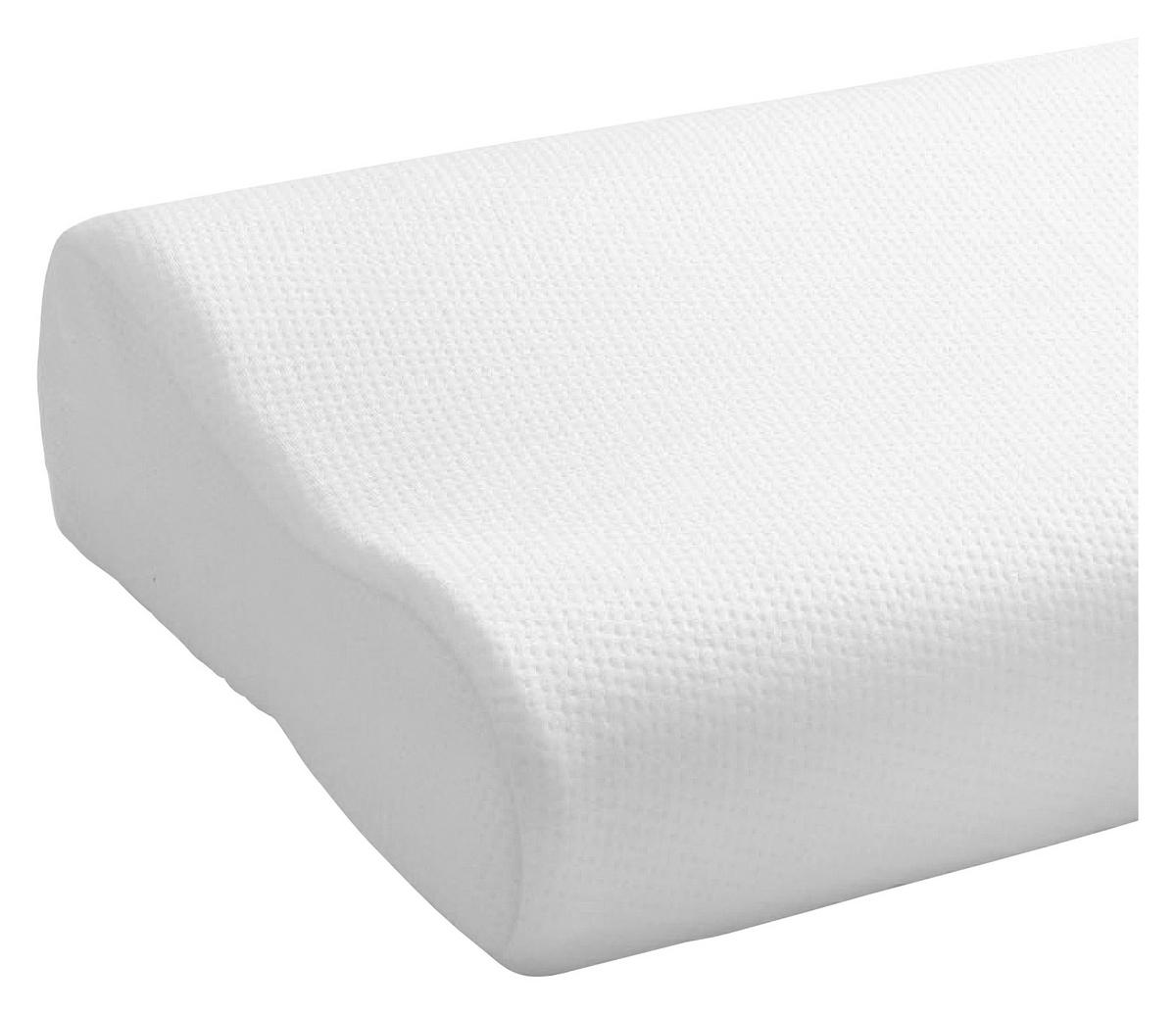 NACKENSTÜTZKISSEN 50/70 cm  - Weiss, Basics, Textil (50/70cm) - Billerbeck