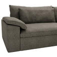 ECKSOFA  in Webstoff Graubraun  306/198 cm  - Graubraun/Schwarz, MODERN, Kunststoff/Textil (306/198cm) - Carryhome