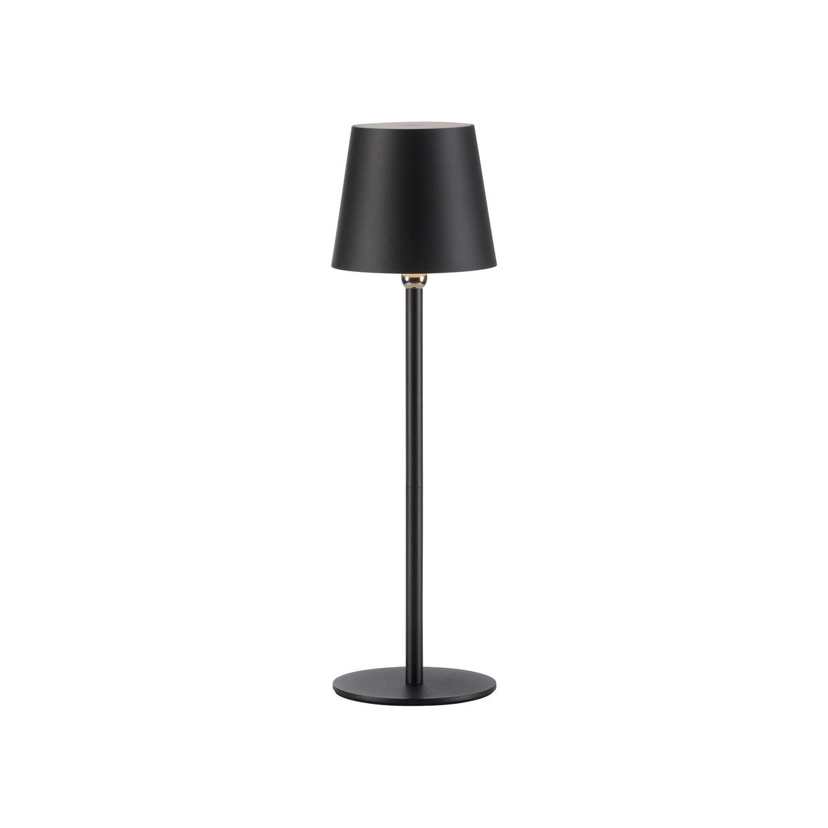 LED-TISCHLEUCHTE Boteria 11/11/37 cm   - Schwarz, MODERN, Kunststoff/Metall (11/11/37cm)