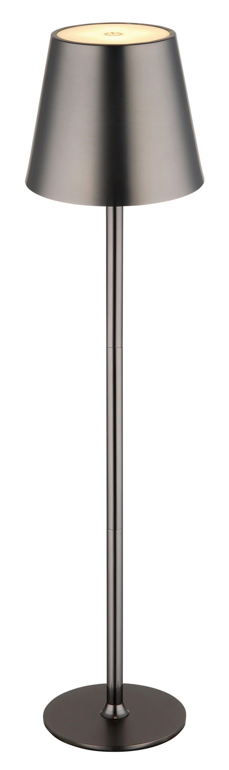 NAMIZNA SVETILKA ZA POLNJENJE  VANNIE      11,2/47 cm       - črna/bela, Konvencionalno, kovina/umetna masa (11,2/47cm) - Globo