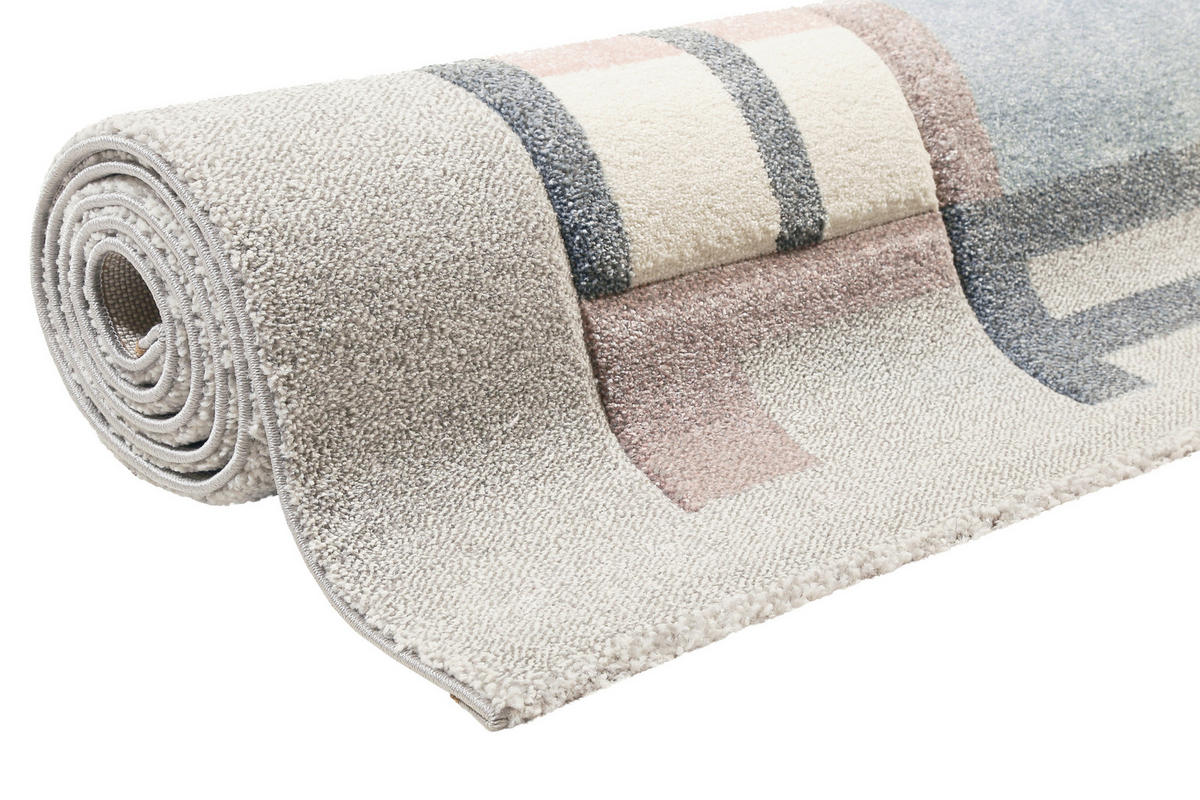 KINDERTEPPICH 120/170 cm Sea Castle  - Hellgrau/Rosa, Trend, Textil (120/170cm) - Esprit