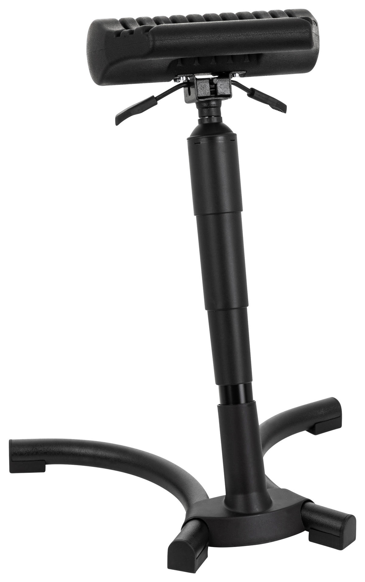 STEHHILFE  Schwarz  - Schwarz, Basics, Kunststoff/Metall (55/65-82/44cm) - MID.YOU