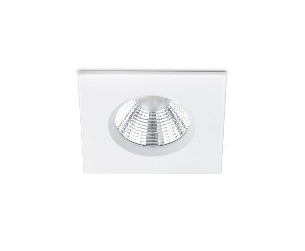 LED-EINBAUSPOT 8,5/8,5/6,8 cm   - Weiß, KONVENTIONELL, Metall (8,5/8,5/6,8cm) - Trio Leuchten