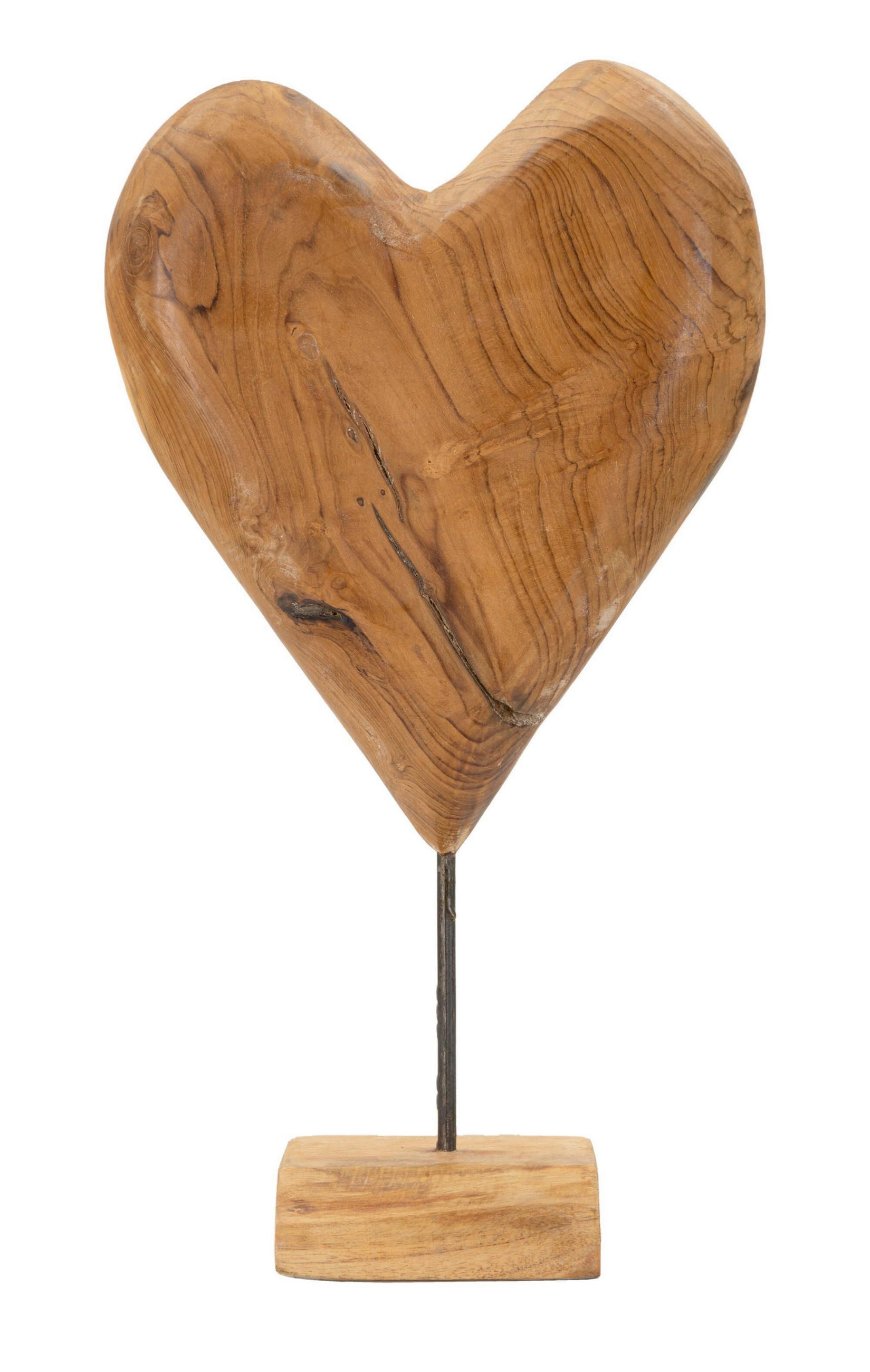 Mauro Ferretti Skulptur Braun 25x45x12 cm
