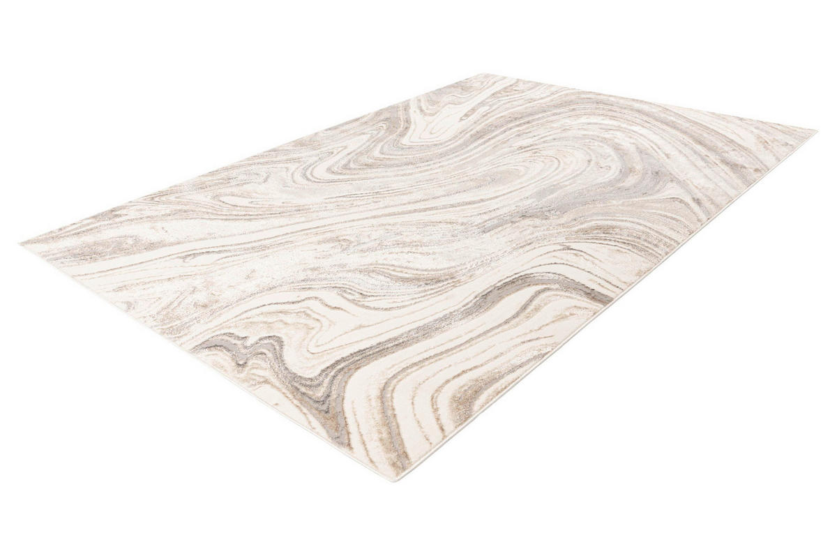 FLACHWEBETEPPICH 200/290 cm Silberfarben, Beige  - Beige/Silberfarben, Basics, Textil (200/290cm) - Kayoom