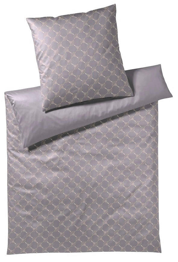 BETTWÄSCHESET Makosatin 160/210 cm  70 cm/50 cm  - Rosa, Design, Naturmaterialien/Textil (160/210cm) - Joop!