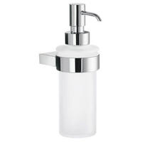 SEIFENSPENDER Metall, Glas  - Chromfarben, Basics, Glas/Metall (6/18/8,5cm)