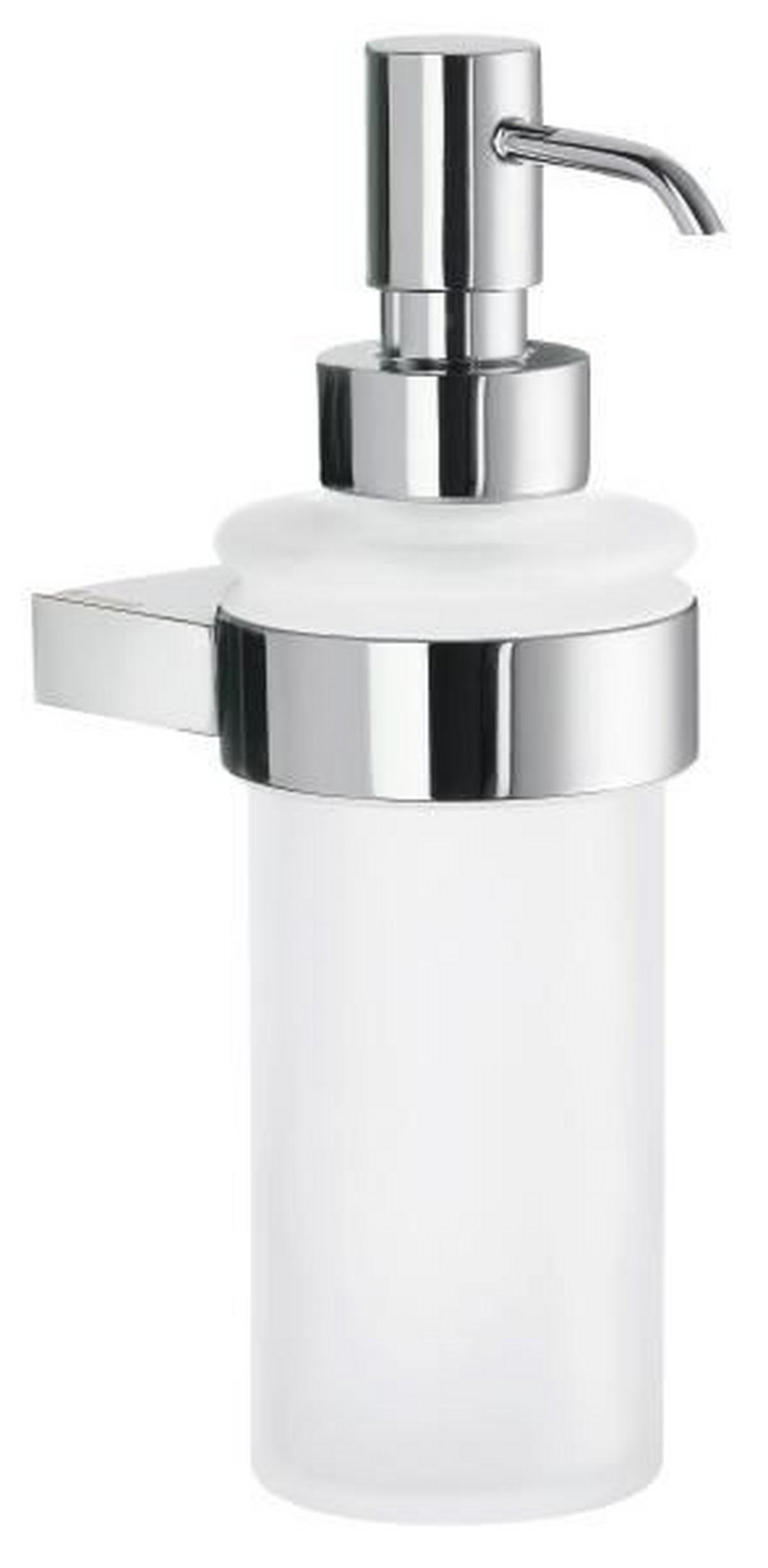 SEIFENSPENDER Metall, Glas  - Chromfarben, Basics, Glas/Metall (6/18/8,5cm)