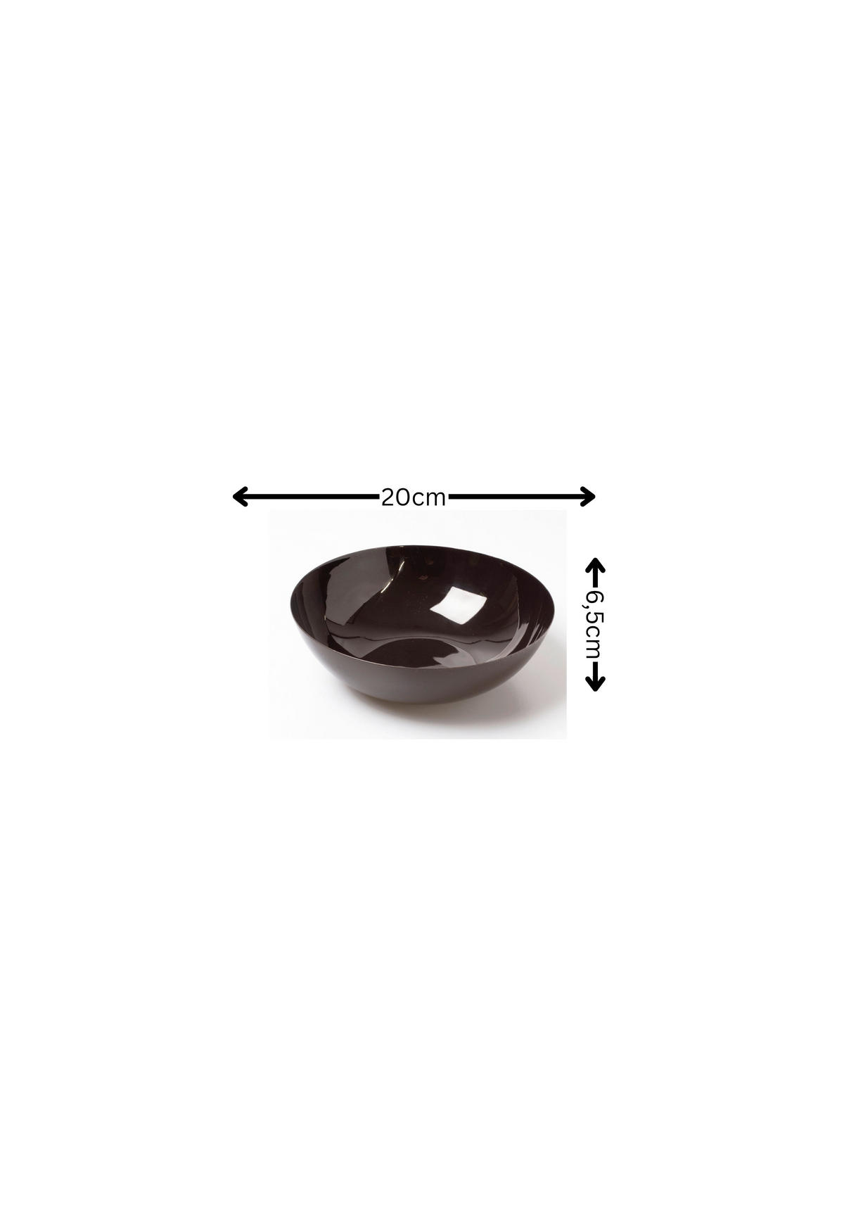 SCHALE Winter 2026   - Dunkelbraun, Basics, Metall (20/6,5cm) - FYNCH-HATTON