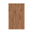 HÄNGESCHRANK 40/64/20 cm  - Eiche Wotan/Graphitfarben, Natur, Holzwerkstoff (40/64/20cm) - Xora