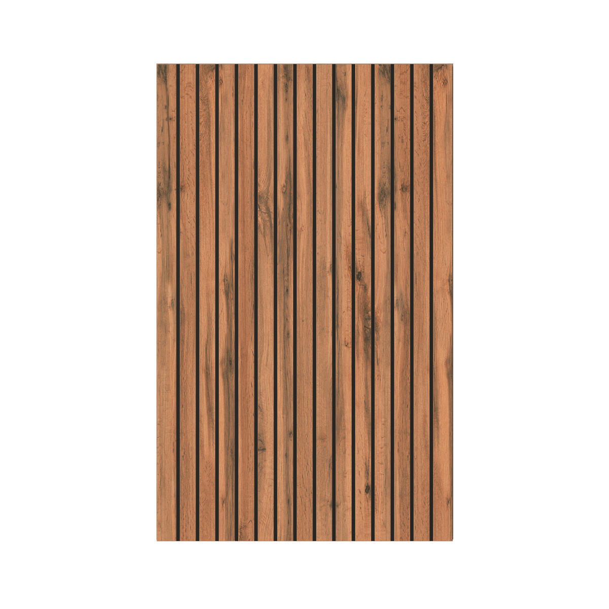 HÄNGESCHRANK 40/64/20 cm  - Eiche Wotan/Graphitfarben, Natur, Holzwerkstoff (40/64/20cm) - Xora