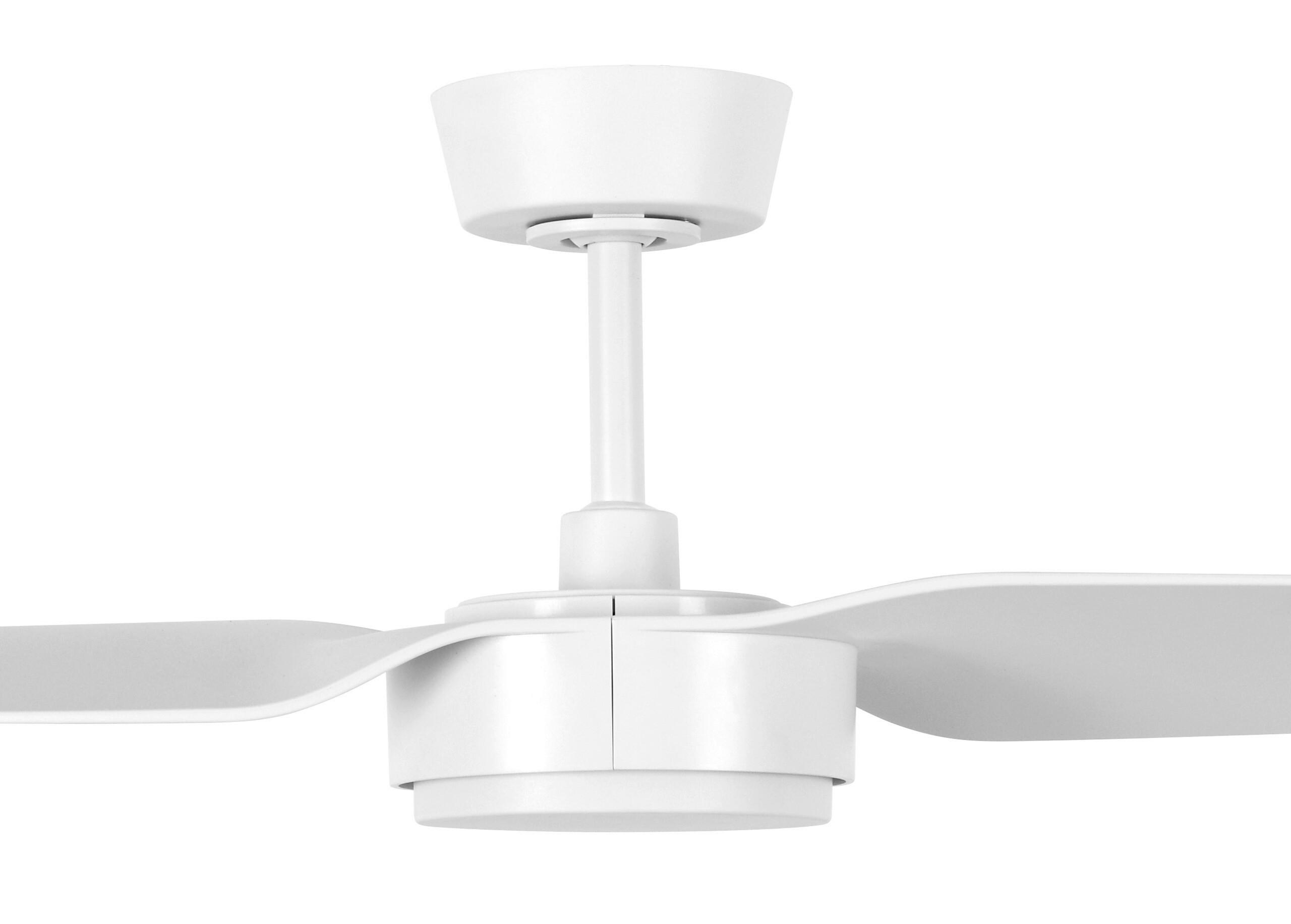 DECKENVENTILATOR Condor 137/27/137 cm   - Weiß, Basics, Kunststoff (137/27/137cm)