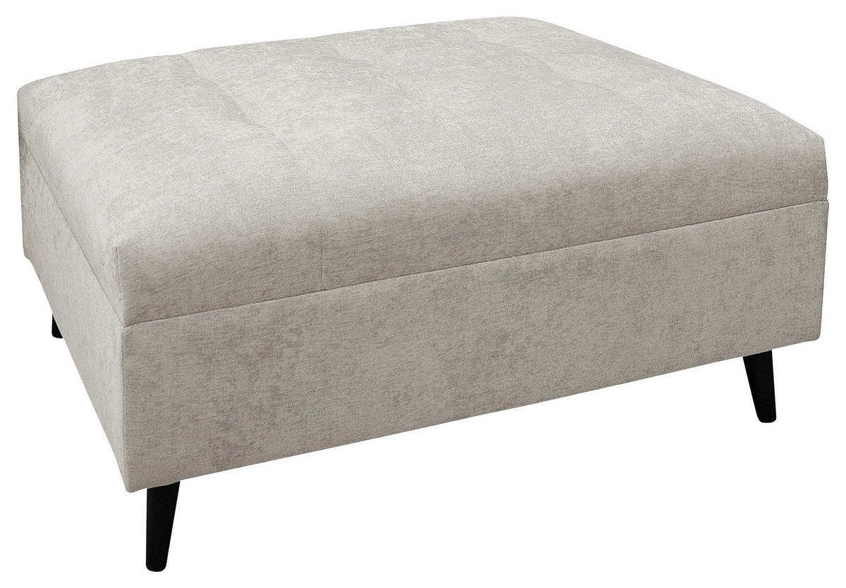 KUTNA GARNITURA tekstil  svijetlo siva   - svijetlo siva/crna, Design, tekstil/drvo (247/174cm) - MID.YOU