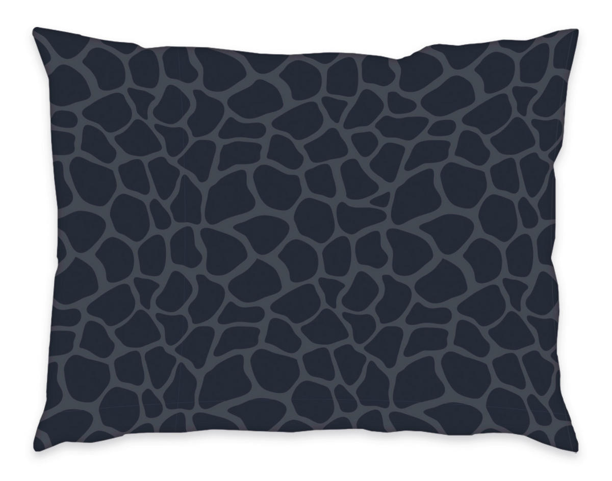 BETTWÄSCHE Wild Flowers Giraffe Bettwäsche Renforcé 140/200 cm  - Schwarz, Trend, Textil (140/200cm) - Herding