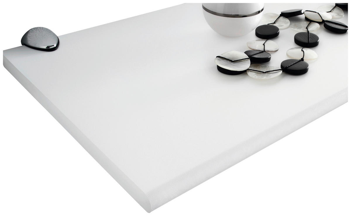 WANDBOARD in 90/1,8/18 cm Weiss  - Weiss, Konventionell, Holzwerkstoff (90/1,8/18cm) - Xora