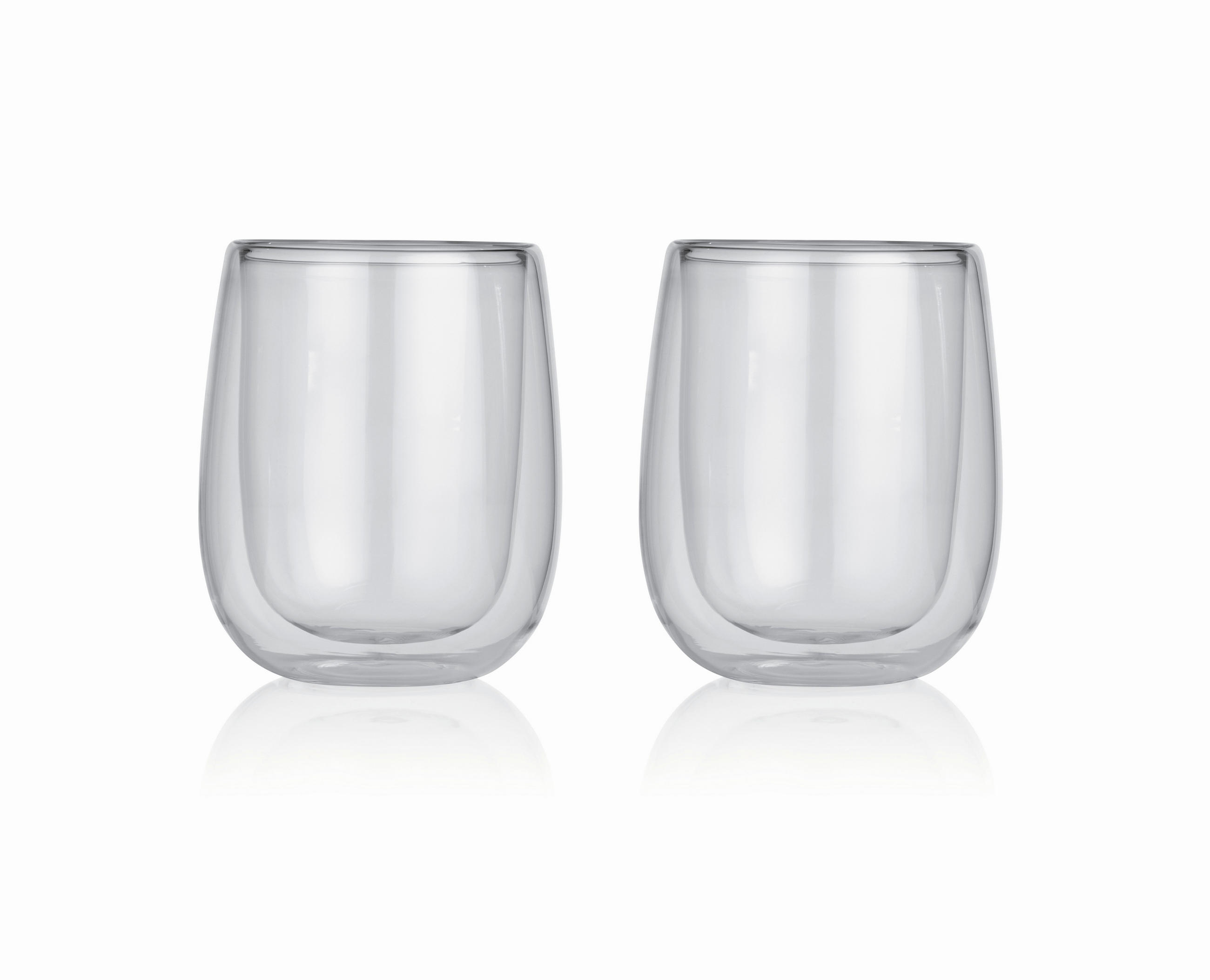 GLÄSERSET  2-teilig  - Transparent, Basics, Glas (9,5/8,5/11,1cm)