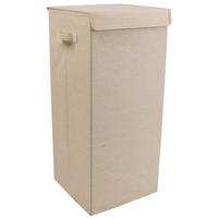 WÄSCHEKORB - Creme, MODERN, Textil (30/70/30cm) - MID.YOU