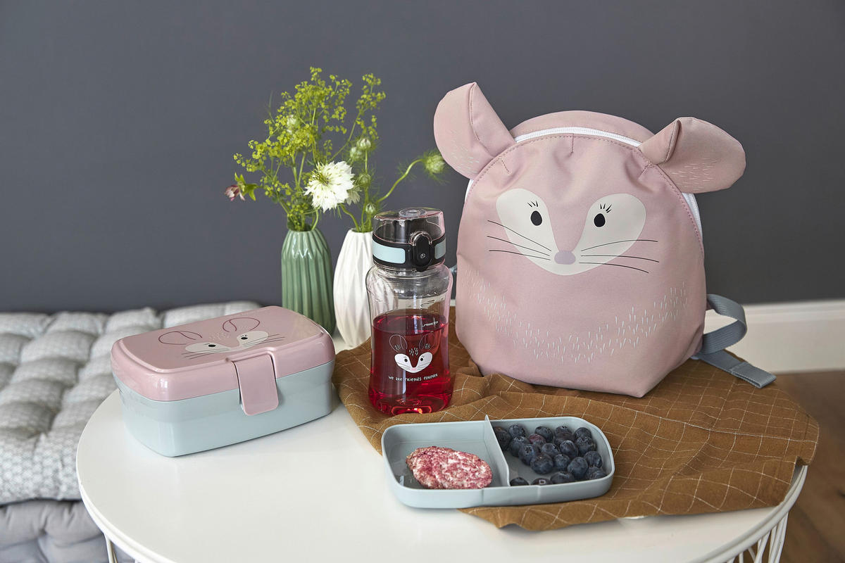 KINDERRUCKSACK TINY  - Rosa, Trend, Textil (20/9,5/24cm) - Lässig
