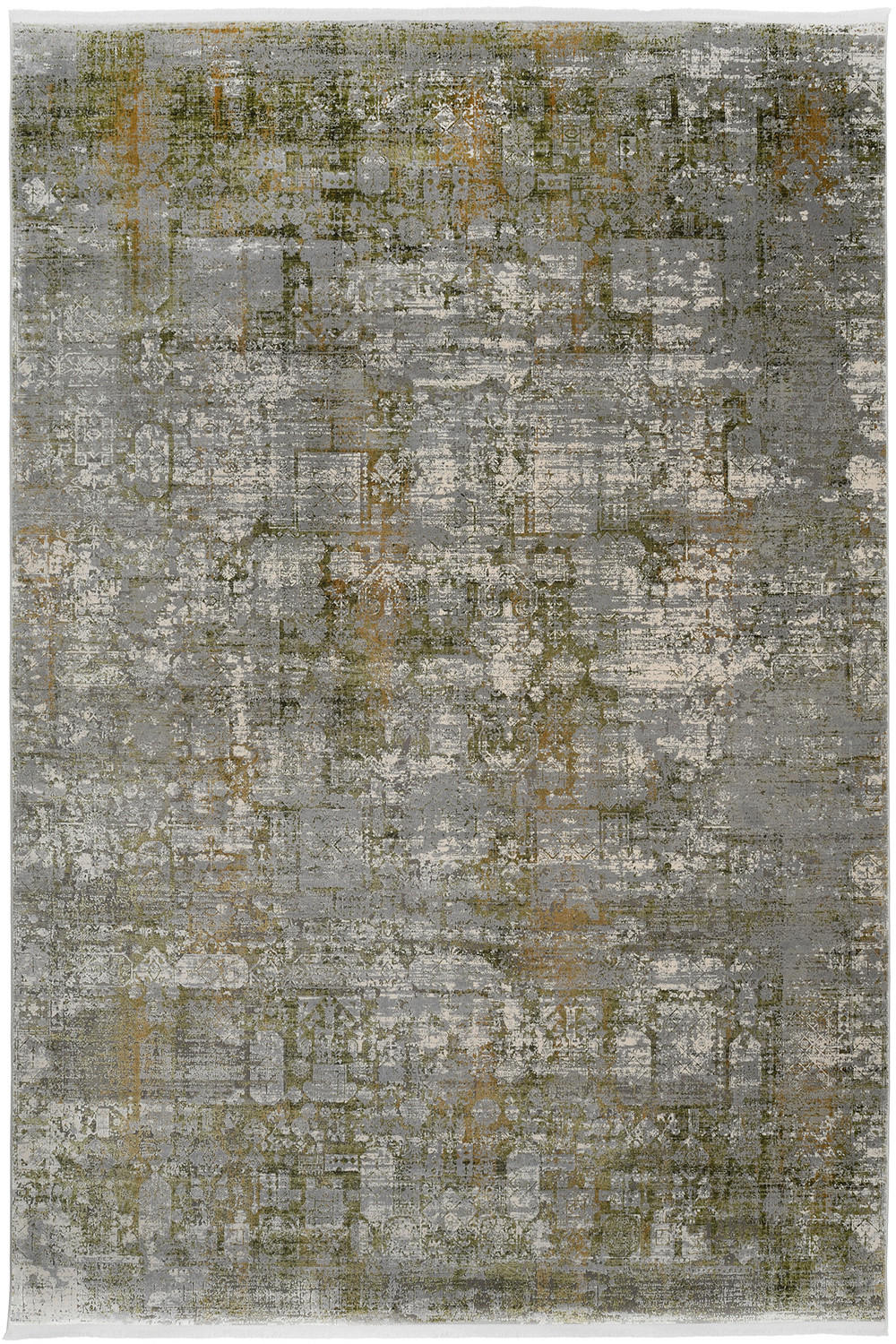 WEBTEPPICH 67/130 cm Grün  - Grün, Design, Textil (67/130cm) - Musterring