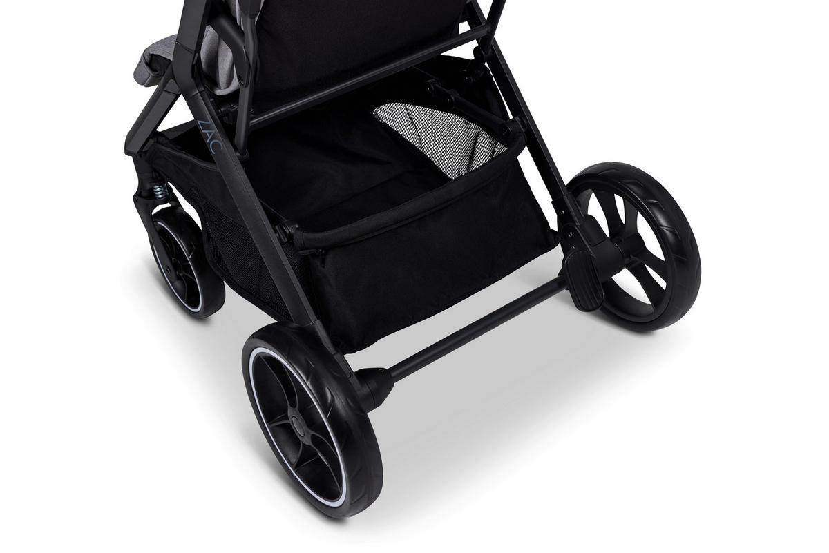 BUGGY Zac  - Schwarz/Grau, Basics, Textil (80/55/102cm) - Moon