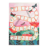 SPIELTEPPICH 115/170 cm  - Waldgrün/Pink, Trend, Textil (115/170cm) - Obsession