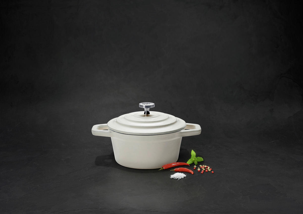 BRÄTER 0,25 L  - Creme, Basics, Metall (10.5/5cm) - Käfer