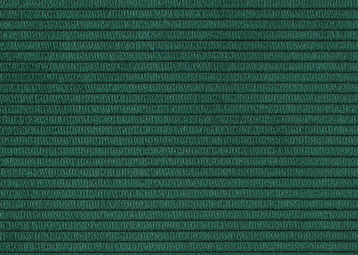 ECKSOFA in Feincord Waldgrün  - Waldgrün/Schwarz, Design, Kunststoff/Textil (205/284cm) - MID.YOU