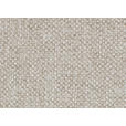 WOHNLANDSCHAFT in Flachgewebe Beige - Chromfarben/Beige, KONVENTIONELL, Textil/Metall (200/305cm) - Voleo