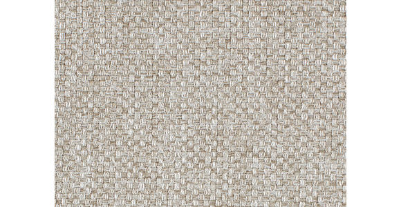 WOHNLANDSCHAFT in Flachgewebe Beige - Chromfarben/Beige, KONVENTIONELL, Textil/Metall (200/305cm) - Voleo