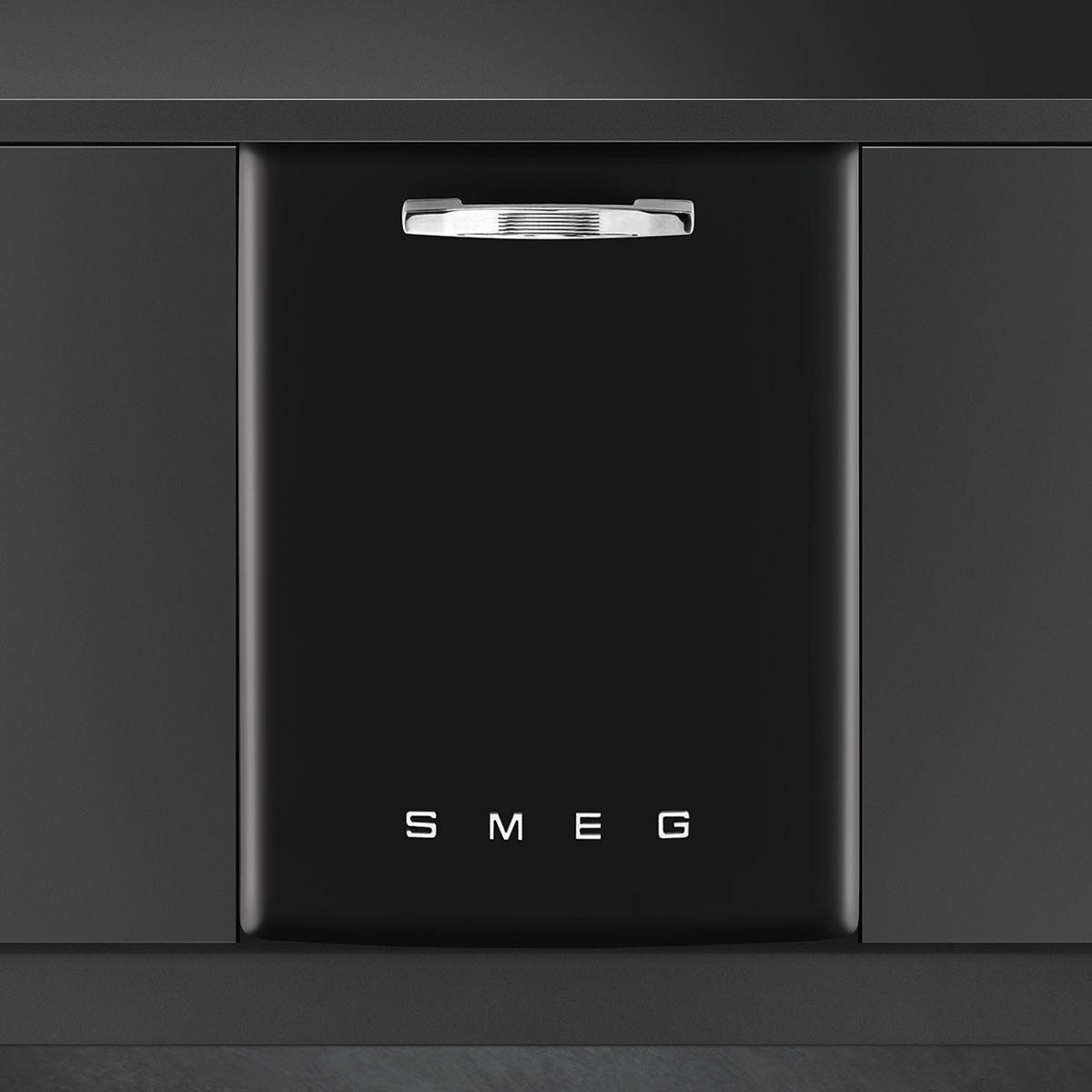 GESCHIRRSPÜLER STFABBL3  - Schwarz Hochglanz, Basics, Metall (59,8/81,8/58,4cm) - SMEG