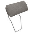 KOPFSTÜTZE - Graubraun, KONVENTIONELL, Textil (55/28/18cm) - Hom`in