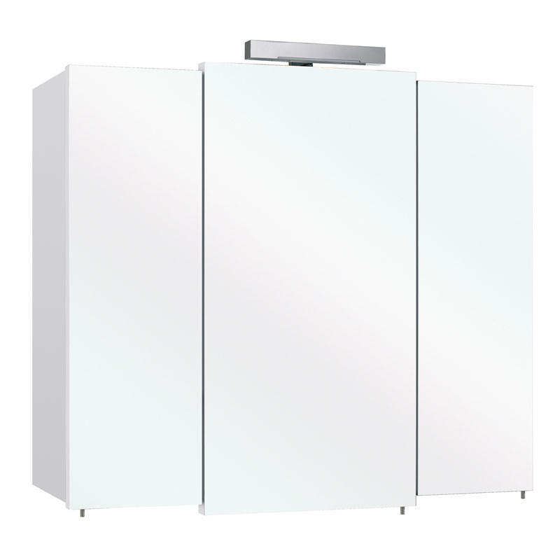 Pelipal Spiegelschrank Weiß 83x73x20 cm