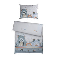 BABYBETTWÄSCHE 100/135 cm  - Grau, Basics, Textil (100/135cm) - Patinio